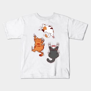Struggle Cats Funny Kids T-Shirt